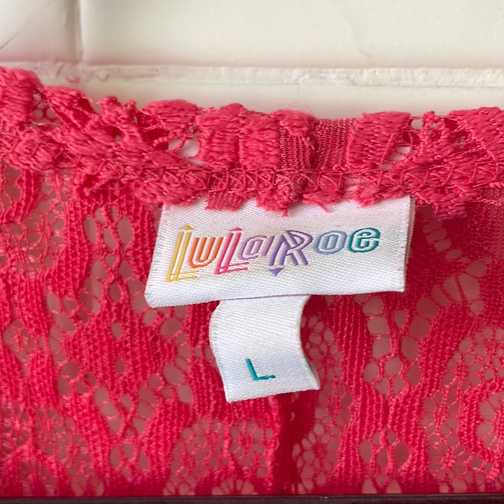Lularoe crochet cover up